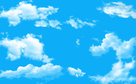 蓝天白云