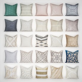 一组现代抱枕集合