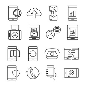 多种风格手机 icon 图标