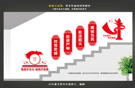 楼道消防文化墙