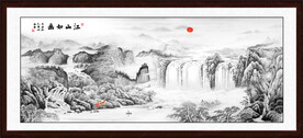 国画山水