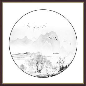 水墨画