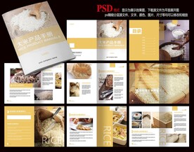 大米促销活动画册