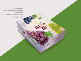 葡萄包装 平面图