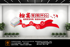 档案管理文化墙