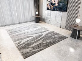 现代客厅场景空景效果图