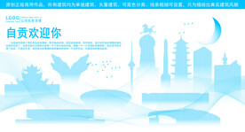 自贡地标建筑剪影