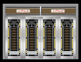 不锈钢门 
