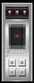 不锈钢门 
