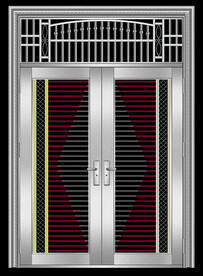 不锈钢门 