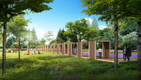 漫步道 廊 绿地