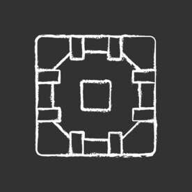 电路板黑白图片