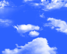 蓝天白云