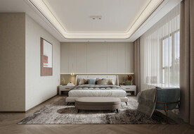  卧室瓷砖背景墙