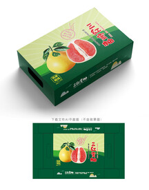 三红蜜柚包装 