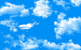 蓝天白云