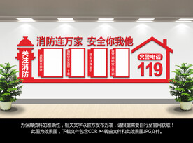 消防知识文化墙