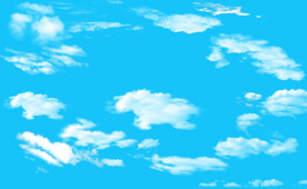 蓝天白云