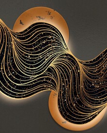 客厅装饰画餐厅装饰画线条装饰画