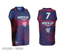 篮球球衣样机