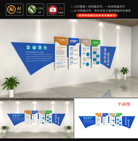 企业文化墙图片