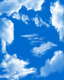 蓝天白云