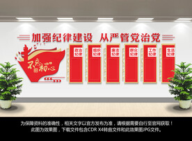 党员六大纪律文化墙