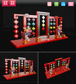 高档中秋节美陈