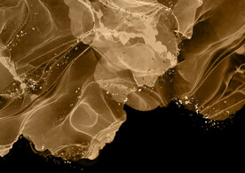 手绘水墨抽象画