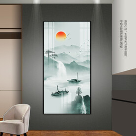 新中式玄关装饰画