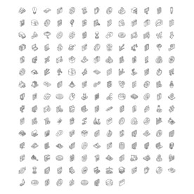 银行金融立体图标