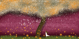 晶瓷画 抽象画 女孩