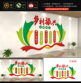 乡村振兴文化墙