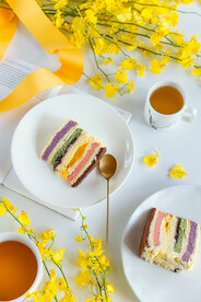 晶瓷画 抽象画 餐盘