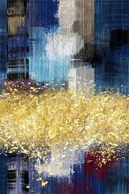 高端洒金艺术油画