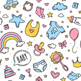 婴儿用品相关图标