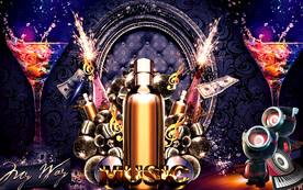 工装KTV酒吧背景画