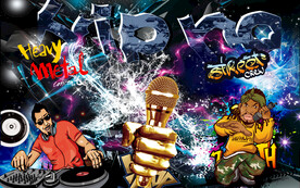 工装 KTV音乐吧背景墙