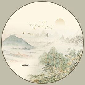水墨画