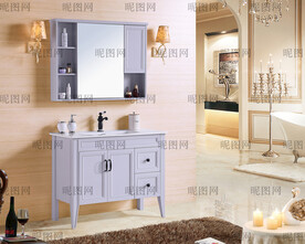 浴室柜效果图 