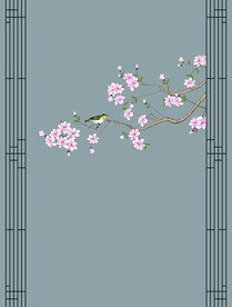 高清分层彩白彩透明底平开门