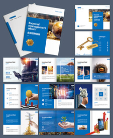 金融理财画册