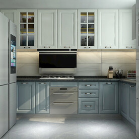 简欧厨房设计效果图