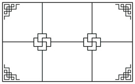 高清分层彩白彩透明底平开门