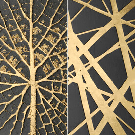 晶瓷画 抽象画 线条