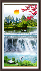 玄关山水画