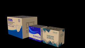 牛皮纸箱效果图贴图可改