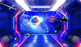 酒店KTV星空背景墙