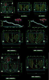 3层钢筋砼结构螺旋楼梯结构详图