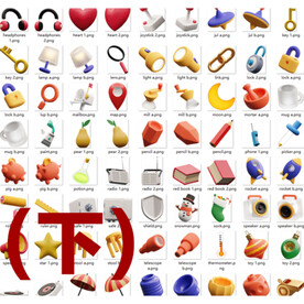 3D立体光影高级细腻图标系列下